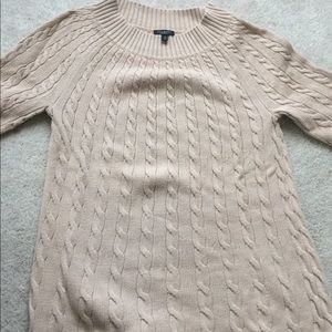 Talbots XS tan sweater